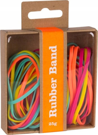 Еластични гуми АПЛИ Кидс Rubber Bands, шарени, 25 g