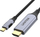 Përshtatës Unitek, USB-C në HDMI 2.0, 180cm, i zi                                            