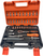 Set veglash ISMA Tool Set 1/4", 46 copa, çelik krom vanadium, kuti plastike jeshile