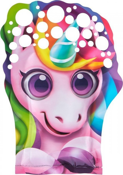 Lodër me flluska Zuru Glove A Bubbles, set me dorashkë, solucion 150 ml, shumëngjyrësh