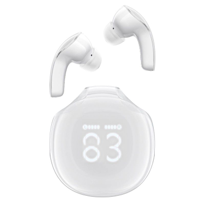 Kufje pa kabllo ACEFAST T9 TWS, Bluetooth 5.3, HiFi, të bardha