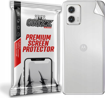 Film mbrojtës mbrapa GrizzGlass SatinSkin për Motorola Moto G73, transparent