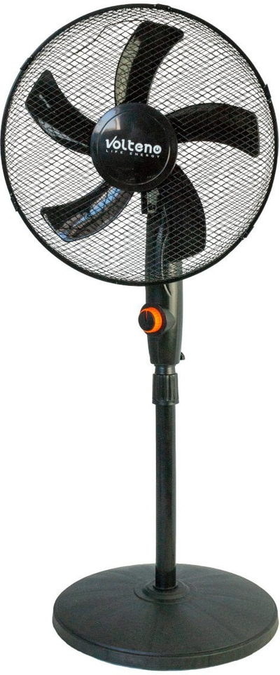 Ventilator në këmbë Volteno VO2414, 40 cm, 3 shpejtësi, i zi