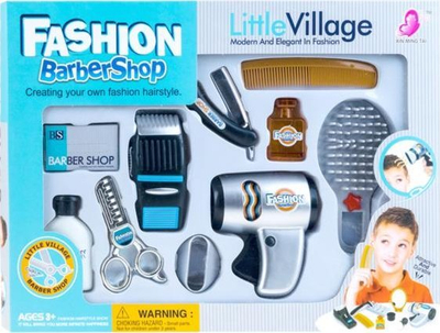 Set lodër floktarie ZA2101, tharëse flokësh, aksesorë parukerie, shumëngjyrësh