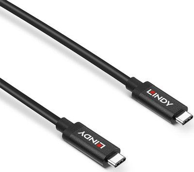Kabllo USB Lindy USB C në USB C, 3 m, USB 3.2 Gen 2, e zezë