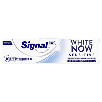 Паста за заби Signal White Now Sensitive, 75 мл
