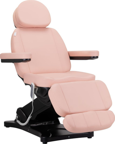 Karrige elektrike kozmetike Sillon Classic 3, 3 motorë, tapiceri rozë