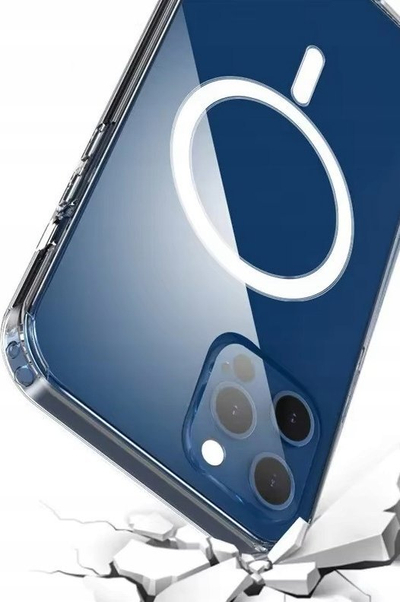 Kapotë telefoni Vega ECOBOX, MagSafe, për iPhone 16 Pro, transparente