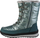 Çizme bore për goca CMP Harma Snow Boot W 39Q4976-E111, me shtresë për ngrohje, që s’i hyn uji, jeshile