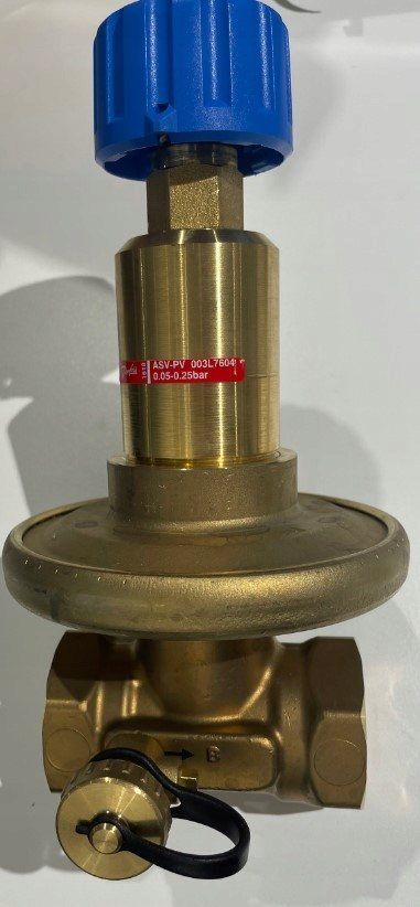 Set valvulash automatike balancuese Danfoss ASV PV DN32 1 1/4", PN16, bronzi