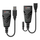 Adaptues USB Lindy 42674, USB në 3.5mm Jack, i zi