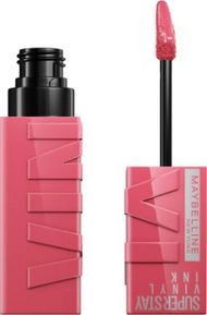 Ruzh i lëngshëm MAYBELLINE NEW YORK SuperStay Vinyl Ink 145 Rouge, që mban gjatë, 4.2 ml, i kuq