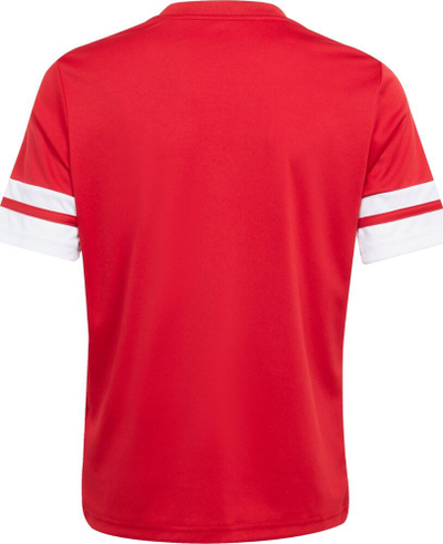 Bluzë sportive adidas Squadra 25 Jr JJ0051, për kalamaj, poliester, e bardhë
