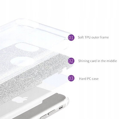 Маска за телефон OEM за Samsung Galaxy S25 Edge, SHINING, розова
