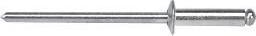 Riveta blind çeliku me kokë të sheshtë, 4×18mm, paketim 1kg
