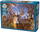 Puzzle “Deer and Pheasant”, 49 x 68 cm, me poster për orientim, shumëngjyrësh