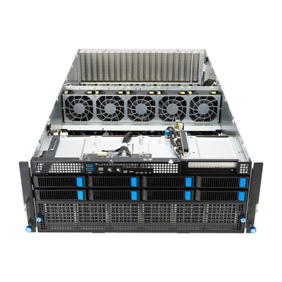 Server rack Asus ESC8000A-E12P-SKU4, 4U, 10GbE, gri