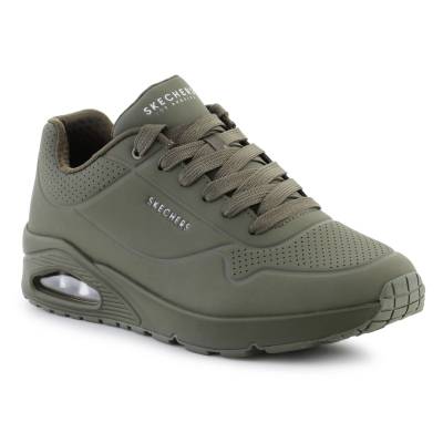Патики Skechers Uno Stand On Air 52458, со воздушен јастук, темно сиви