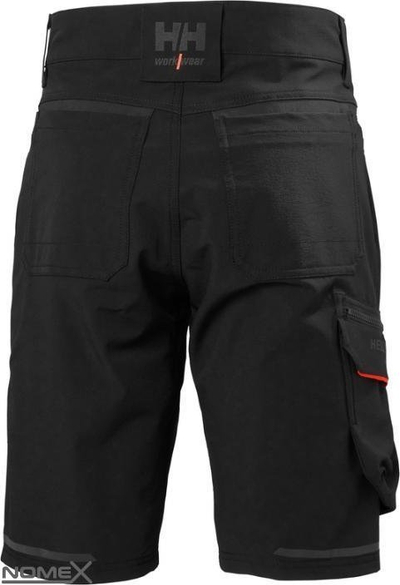 Shorta pune Helly Hansen Kensington Service, 4-way stretch, me përforcime Cordura, të zeza