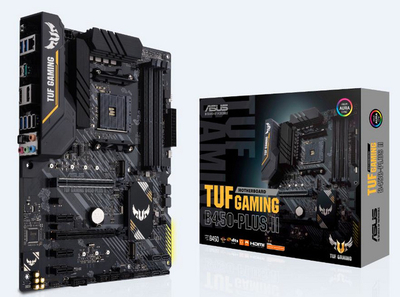 Pllakë amë ASUS TUF Gaming B450-PLUS II AMD B450 Socket AM4 ATX