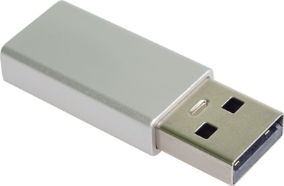 Adapter USB PremiumCord, USB-A mashkull në USB-C femër, USB 3.2 Gen 1, 5 Gbps, trup alumini