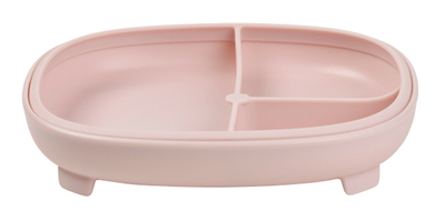 Pjatë ushqimi b.box 2in1 Suction Plate, me vakum, me ndarëse, latte