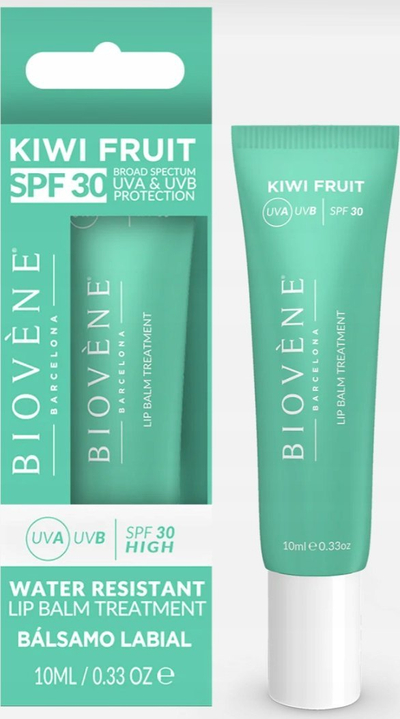 Balsam për buzë Biovène Kiwi Fruit, i papërshkueshëm nga uji, SPF 30, 10 ml