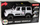 Makina lodër Leantoys Car 1:14, me dritë edhe zë, e bardhë