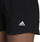 Shorts sportiv për goca adidas WTR HIIT KNT Shorts W HD0667, i lirshëm, komod, i zi