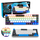 Tastierë gaming Media-Tech RED CORE MX60 MT1259, mekanike 60%, RGB, me kabllo USB, shumëngjyrëshe