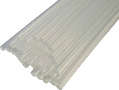 Силиконски стапчиња за жешко лепење PSM Tools, 11x300mm, 35 парчиња 1kg, проѕирни
