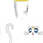 Gotë ABYstyle Sailor Moon, 250ml, e bardhë