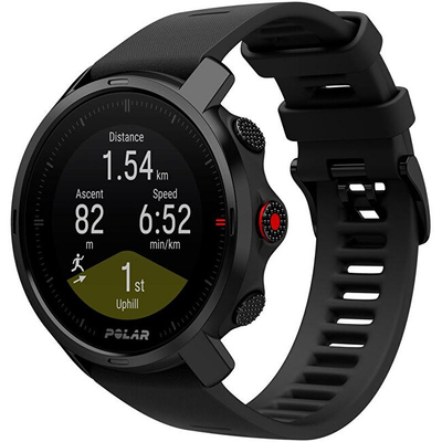 Orë smart Polar Grit X, M/L, e zezë