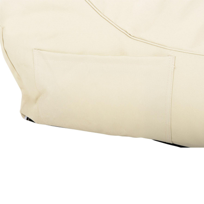 Karrige puf Bloom HM5111.11 106×70×61 cm, bezhë