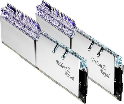 Memorie G.Skill Trident Z Royal, DDR4, 32 GB, 3600 MHz, CL18, F4-3600C18D-32GTRS