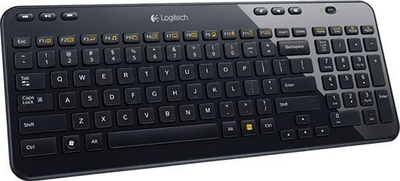 Tastierë wireless Logitech K360, kompakte, me numpad, e zezë