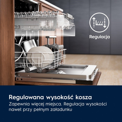 Enëlarëse e integrueshme Electrolux EEM43200L, 45cm, 9 vendesh, e bardhë