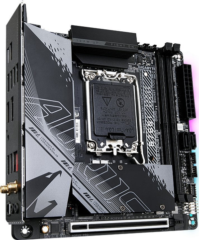 Pllakë amë Gigabyte B760I AORUS PRO, LGA 1700, mini ITX, e zezë