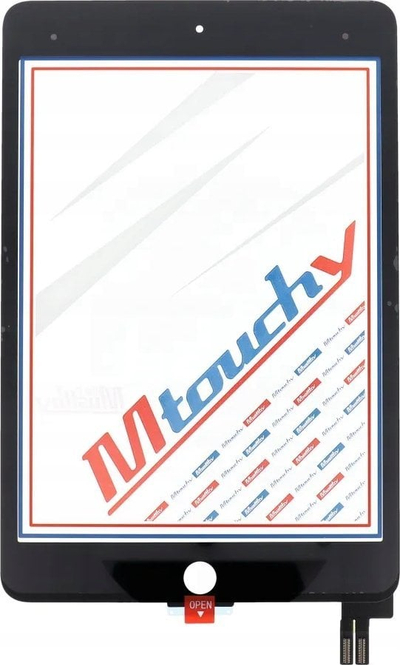 Touchscreen MUSTTBY për iPad Mini 5, me OCA, i zi
