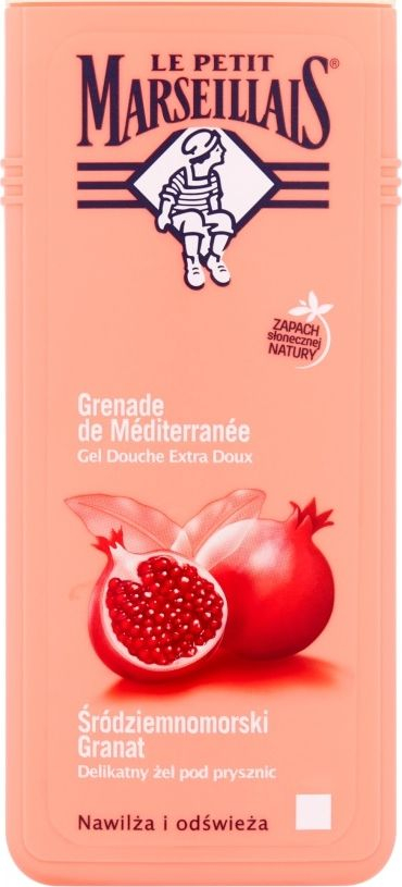 Xhel dushi Le Petit Marseillais Delicate, me aromë shege nga Mesdheu, 400ml