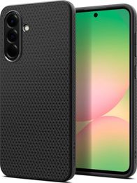 Këllëf telefoni Spigen Liquid Air, për Samsung Galaxy A56 5G, matte, i zi