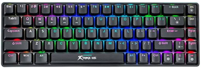 XTRIKE ME GK-994W BK Gaming BT Wireless Keyboard Tri-Mode Mini Black
