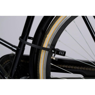 Kyç biçiklete Dunlop me numra, 53 cm, kod 3‑shifror, i zi