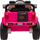 Makina elektrike Ramiz Battery-powered CAR OFF ROAD Mountain, deri 25 kg, për fëmijë 3+, e purpurt