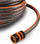 Lidhës zorre Neo Through Connector, 1/2", dy-materialsh, portokalli me të zezë