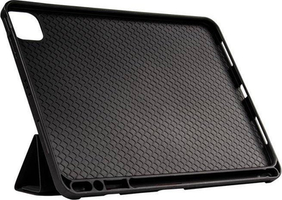 Mbulesë tablet Crong FlexFolio për iPad Pro 11" 2022 2021 dhe iPad Air 10.9" 4 5 Gen, me funksion Apple Pencil, e zezë