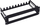 Panel shpërndarës 19" InLine Circuit Breaker Strip 3U, shinë DIN e rregullueshme, çelik, i zi