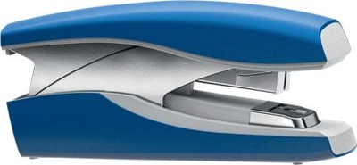 Kapëse letre Leitz Nexxt Softpress, Flat Clinch, blu