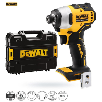 Vilë me goditje DeWALT DCF809N, 18V, 190Nm, verdhë e zezë
