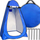 Çadër plazhi POP UP Changing Room, 190cm, pa dysheme, blu